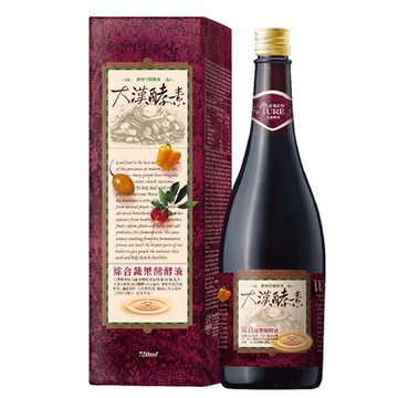 【大漢酵素】綜合蔬果醱酵液720mlx1