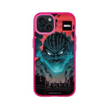 iPhone 15 Clear 粉漾桃 - 哥吉拉 Godzilla - 宇宙熵增