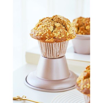 chefmade蘑菇頭瑪芬模麥芬蛋糕模富士山不沾小面包家用烘焙模具