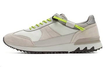 ONITSUKA TIGER TRACER EX BEIGE WHITE NEON GREEN