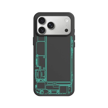 iPhone 17 Pro Max SolidX 黑 - JOCR - Inside an iPhone - Green