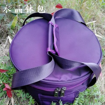 6-14英寸水晶缽專用包布袋瑜伽包頌缽袋手提包佛音缽包紫色麥太保