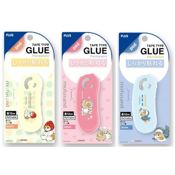 PLUS 豆豆貼 貓福珊迪(魔豆限定版)-鯊魚貓/兔子喵/水果喵