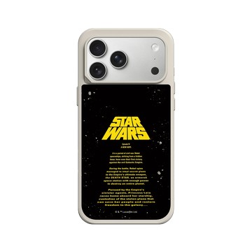 iPhone 17 Pro Max SolidX 貝殼灰 - 迪士尼-星際大戰 Star Wars - 星際大戰-開場字幕