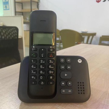 無繩電話機單機固定座式創意家用子母機辦公無線固話座機卡布奇諾 雙11全館免運