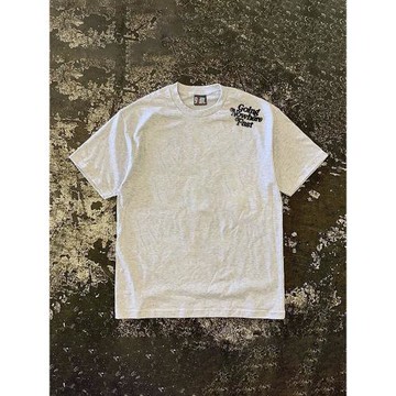 搞錢做慈善 3A260克純棉雙紗！向上俠！重磅情侶女寬松短袖T恤男