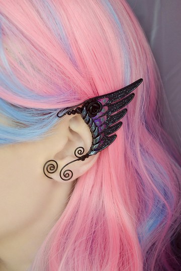 仙女耳夾耳環無穿孔