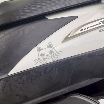 反光屋FKW 貓咪 熊熊 矮袋鼠 狗狗 探頭動物 反光貼紙 3M貼紙 裝飾貼 機車貼紙 汽車貼紙 無底簍空 防水貼紙