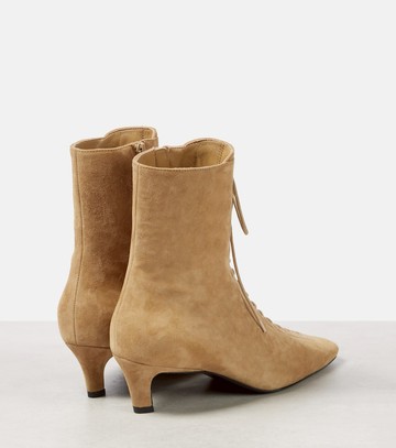 Toteme Suede lace-up boots