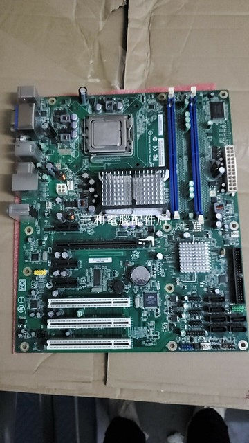 英特爾 G43 工控主板 集成顯卡 1394口 DG43NB 實物現貨3片【三和電腦配件店】