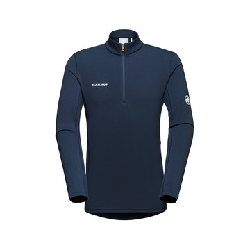 MAMMUT Aenergy ML Half Zip AF 保暖半拉長袖排汗衣  海洋藍 男款 #1016-01120