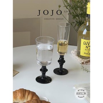 JOJO'S L. PD.Valentine.酒具法式高腳復古玻璃中古杯紅酒|瓦倫丁