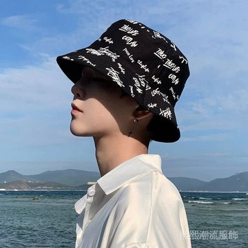 【夏季防曬帽子】漁夫帽男夏季潮大頭圍夏季防曬帽子潮牌遮陽男士太陽帽男款登山帽戶外運動釣魚遮陽帽
