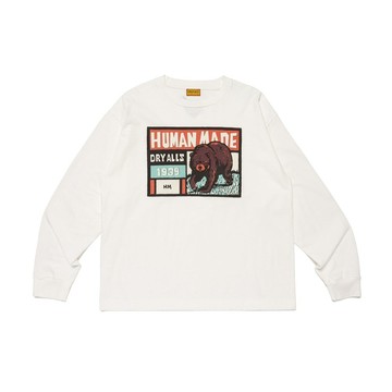 AirRoom 正品現貨 2025SS HUMAN MADE GRAPHIC L/S T-SHIRT 漫畫風 熊 長T