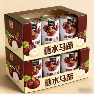 🔥太便宜】新鮮馬蹄罐頭425g/罐分量荸薺升級當季 水果罐頭實惠大果