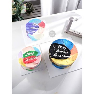 正方形蛋糕底盤導角冰箱糕點托盤點心托冰柜展示的盤子亞克力平面