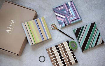 DIY禮盒現貨AHM IARTS 紙膠帶藝術-幾何線條