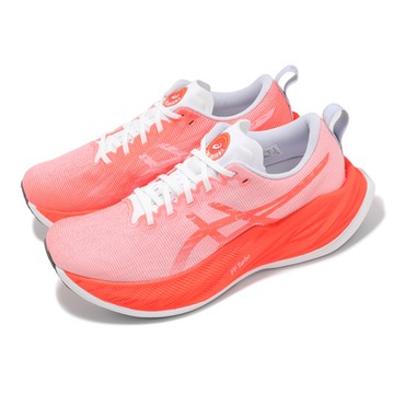 Asics 慢跑鞋 Superblast 男鞋 女鞋 紅 白 百年紀念 彈力 路跑 長距離 運動鞋 亞瑟士 1013A143100
