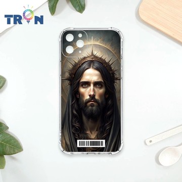 TRON IPhone 11 PRO MAX 暗黑版基督 四角防摔載具殼 軟殼 手機殼