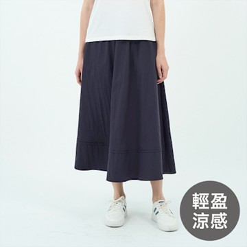 GIORDANO 女裝肌理感中長裙【三色任選】