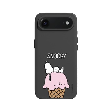 iPhone Air SolidX 黑 - 史努比 Snoopy - 冰淇淋甜筒