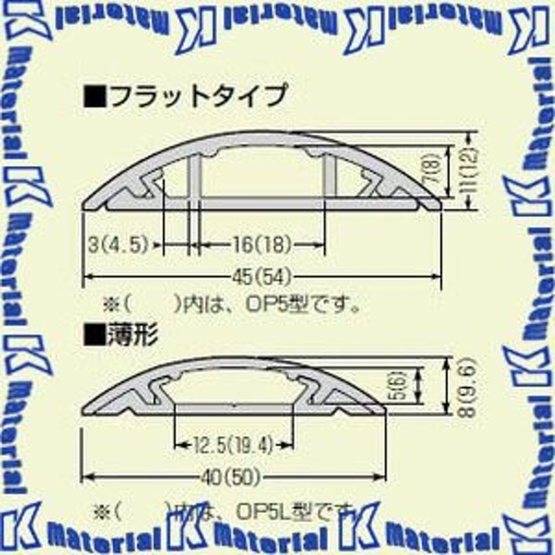 未来工業 OP5-12 1本 ワゴンモール・彩 フラットタイプ OP5型 1m 木目調12番 [MR09219] 通販  LINEポイント最大0.5%GET LINEショッピング