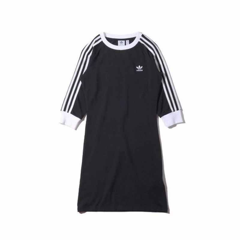 アディダスオリジナルス Adidas Originals ワンピース 3 ストライプ ドレス Black 19ss I 通販 Lineポイント最大0 5 Get Lineショッピング