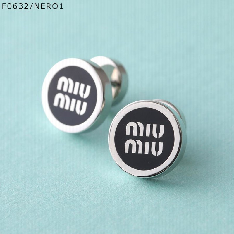 MIUMIU ミュウミュウ ピアス 5JO912 2F6T レディース ロゴ