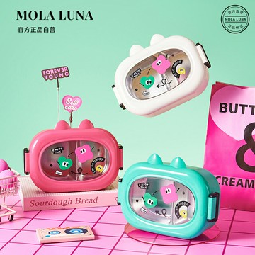 熱銷MOLA.Element.保溫盒創意保溫飯盒多巴胺便當盒304不銹鋼 | 鳴元