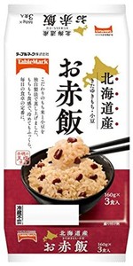 テーブルマーク 北海道産きたゆきもちのお赤飯 3食×2個