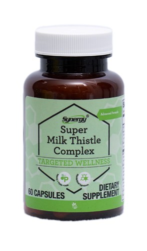 Vitacost Synergy Super Milk Thistle Complex - Standardized 60 Capsules