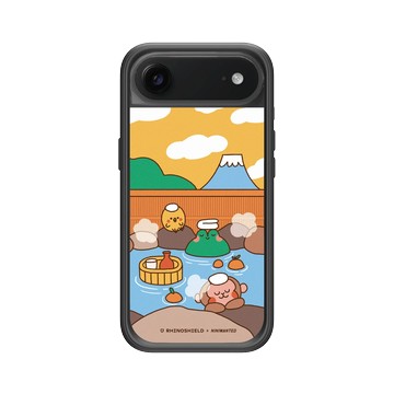 iPhone Air Mod NX -邊框背蓋組合 (相機按鈕) 黑 - Niniwanted - Onsen Time