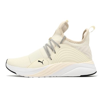 Puma 慢跑鞋 Softride Sophia 2 Demi Wns 女鞋 象牙白 黑 襪套 緩衝 運動鞋 37985304