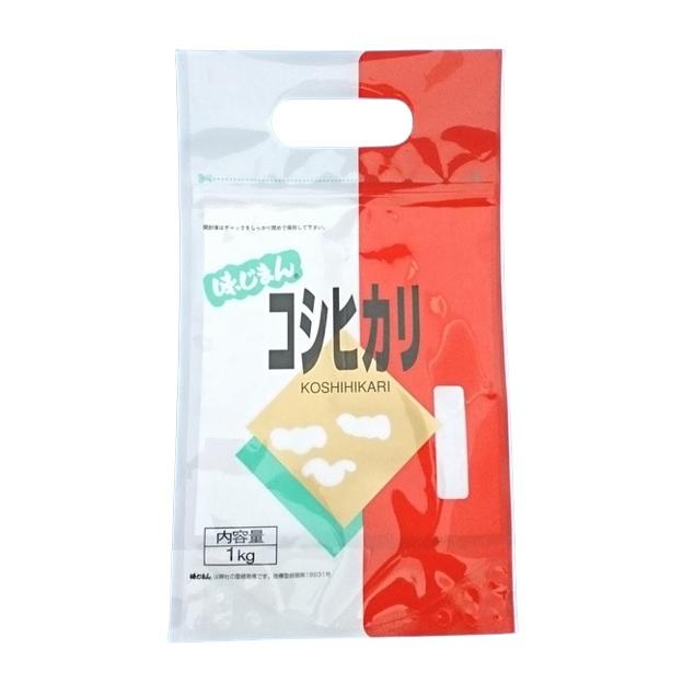 米袋　エッジスタンド米袋 コシヒカリ　1kg用　1枚  RP-1