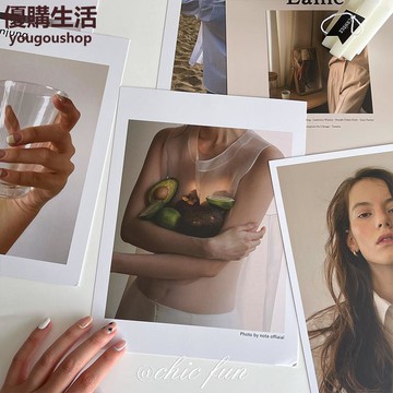 優購生活~ins北歐復古臥室墻面裝飾墻貼宿舍房間布置墻壁卡片貼畫海報貼紙咖啡廳 咖啡店 甜品店 擺件 裝飾 網美 自拍 藝術