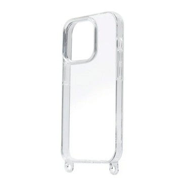 YADI 亞第 掛繩專用空壓手機防摔殼 加高加厚 金屬掛具 精密製程  iPhone 15 Pro 6.1吋 2023專用  透明