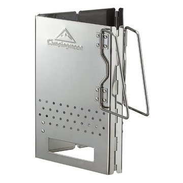 Campingmoon 柯曼 430不鏽鋼起火師升火爐 MT-17 銀色  18 x 18 x 30cm  1個