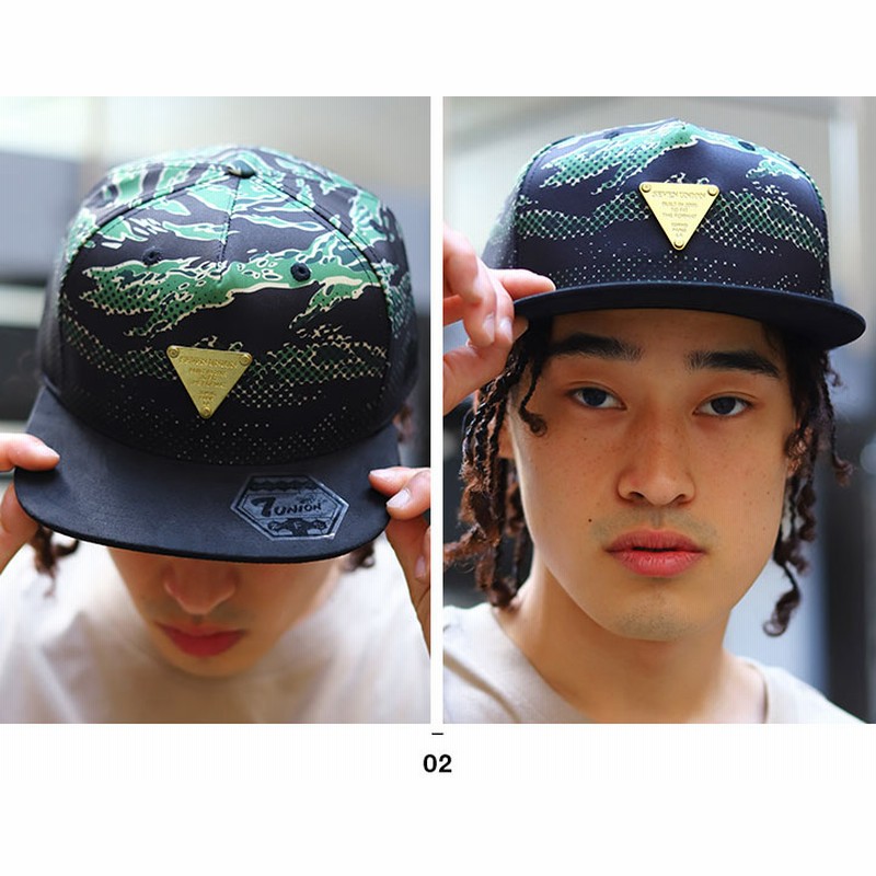 セブンユニオン 7UNION キャップ ゴールドプレート 7union キャップ セブンユニオン 帽子 cap 深め おしゃれ