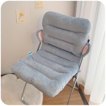 L型一體坐墊冬季加厚坐墊靠背一體式辦公室久坐宿舍大學生護腰椅子座椅墊屁墊