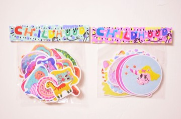 刺繡貼紙歡樂包(兩入組)