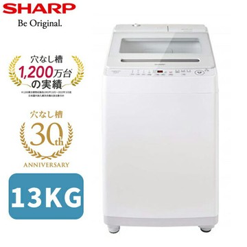SHARP夏普 13KG 無孔槽變頻洗衣機 ES-ASW13T