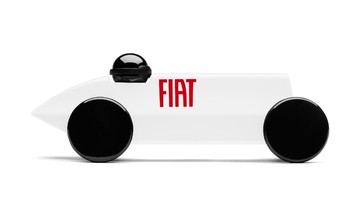 PLAYSAM-Mefistofele賽車FIAT(白)
