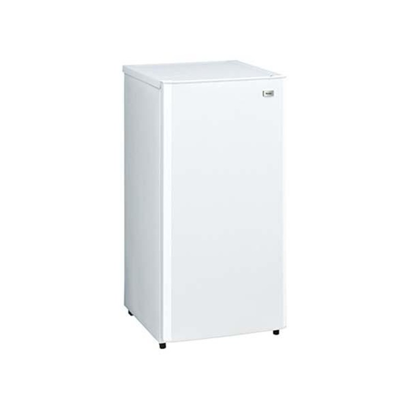 モデル品スリムサイズ100L ／Haier 1ドア冷凍庫JF-NU100G(W)