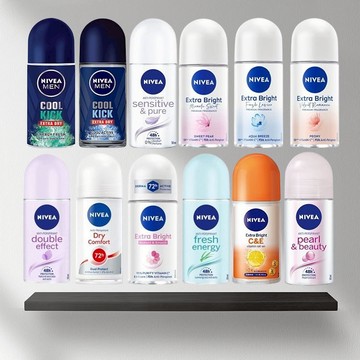 【NIVEA 妮維雅】止汗爽身乳液50ml｜德國 長效乾爽 止汗 抑味 DS001955