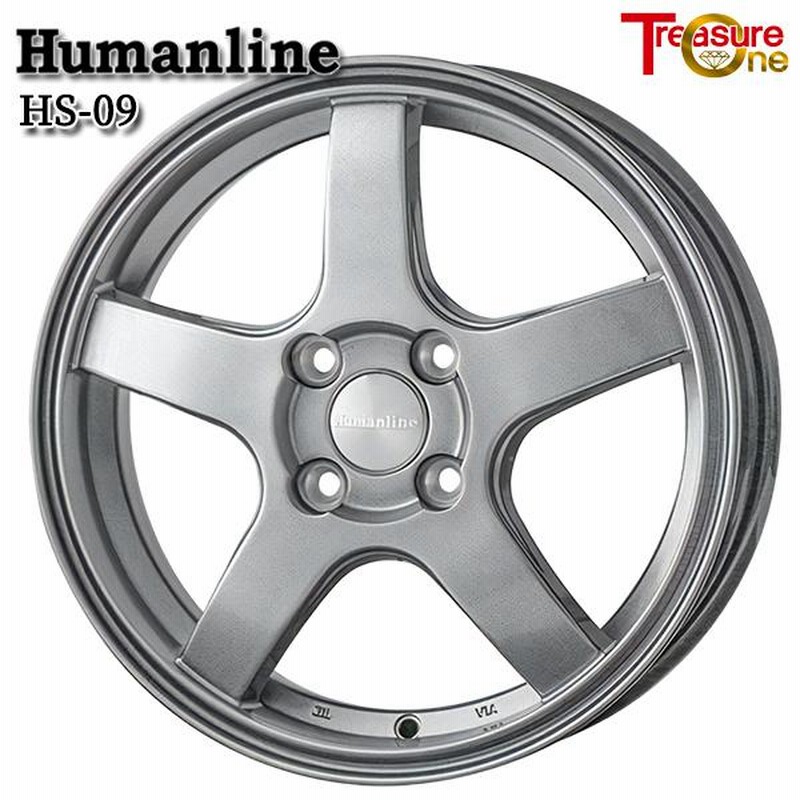 アクア等 トレジャーワン ヒューマンライン HS09 15インチ 5.5J