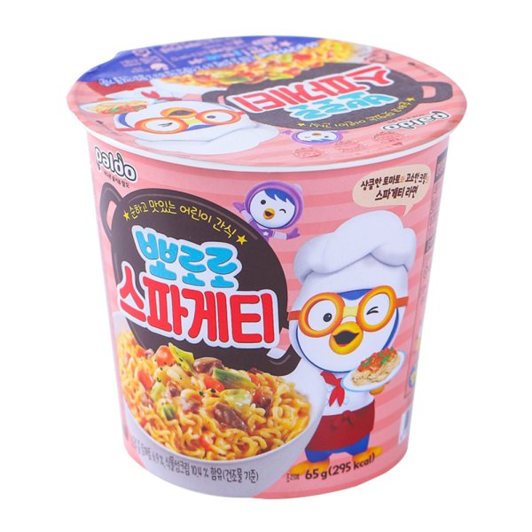 韓国食品 ポロロ カップスパゲッティ (65gx6ea)