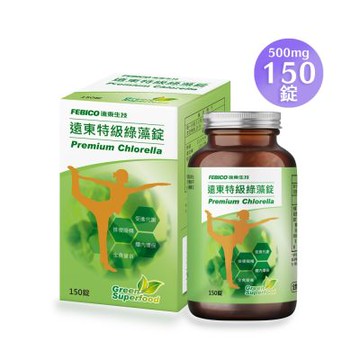 【遠東生技】特級綠藻150錠 (500毫克)