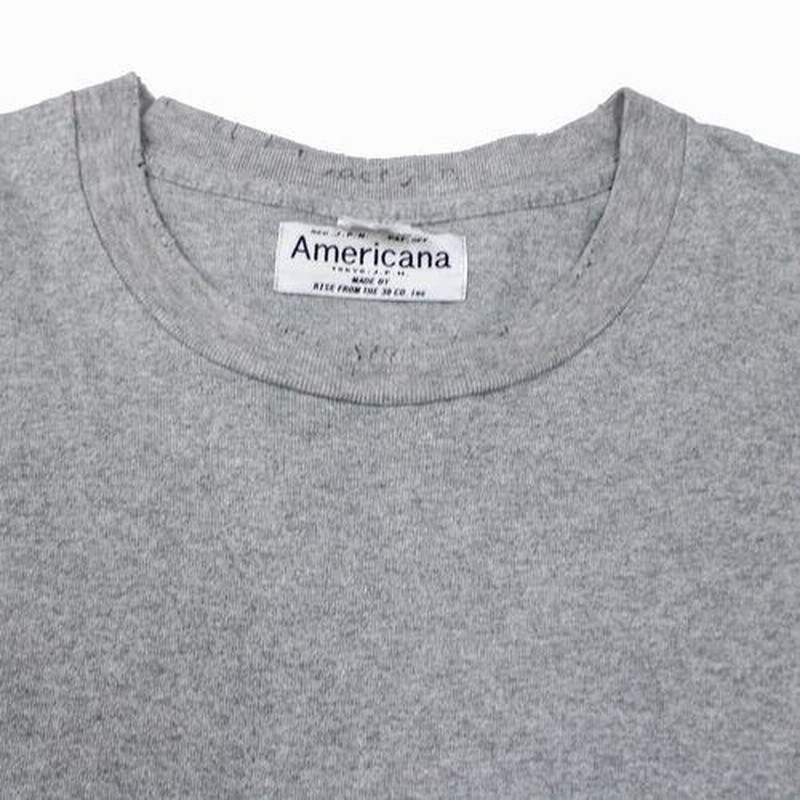 Americana×JACKSON MATISSE アメリカーナ×ジャクソンマティス 22SS JM Creadit car：Tシャツ JM22AWAJ03 グレー M IT0737MYQKYM JACKSON MATISSE（ジャクソンマティス）の「【JACKSON MATISSE