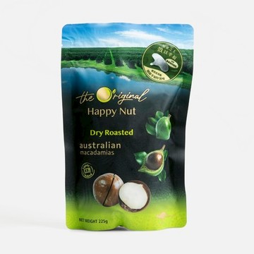 Happy Nut 澳洲帶殼火山豆-原味225g