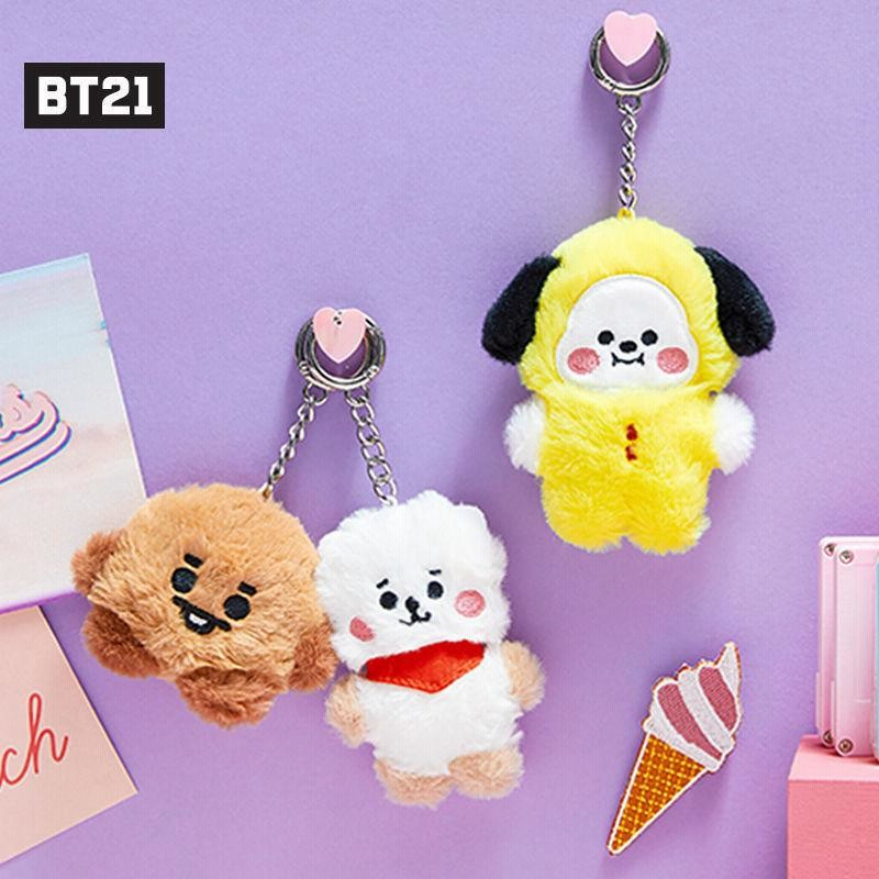 一部翌日発送 BT21 防弾少年団 BTS バンタン キーリング ぬいぐるみ